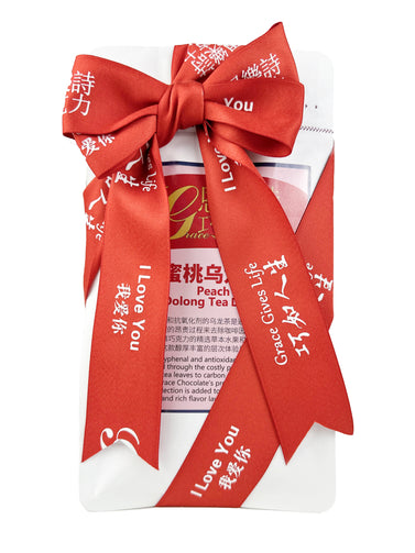 Peach Refill with Ribbon