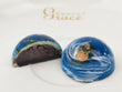 Grace Chocolate Blue Earth Globes