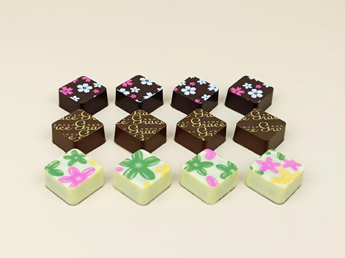 Grace Chocolate Mother's Day Flowers Nine Piece Gift Box